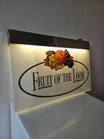 Gave vintage "fruit of the Loom" lichtbak, Ophalen of Verzenden, Zo goed als nieuw, Lichtbak of (neon) lamp