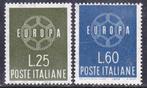 italie 1959 pf mi 1055 - 1056 europa cept, Verzenden, Postfris
