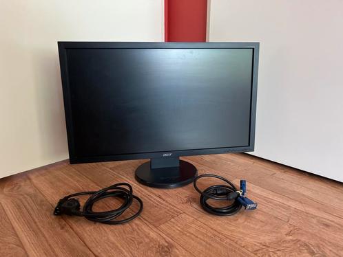 Acer 24 inch Monitor - VGA - Kantelbaar, Computers en Software, Monitoren, Gebruikt, 60 Hz of minder, VGA, Kantelbaar, LED, Overige resoluties