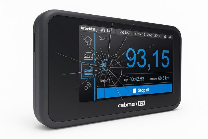 Cabman BCT scherm defect? Direct gerepareerd!, Auto diversen, Auto-accessoires, Zo goed als nieuw, Ophalen of Verzenden