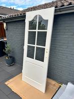 Deur hardhout, Doe-het-zelf en Verbouw, Deuren en Horren, Ophalen, 80 tot 100 cm, Binnendeur, Zo goed als nieuw