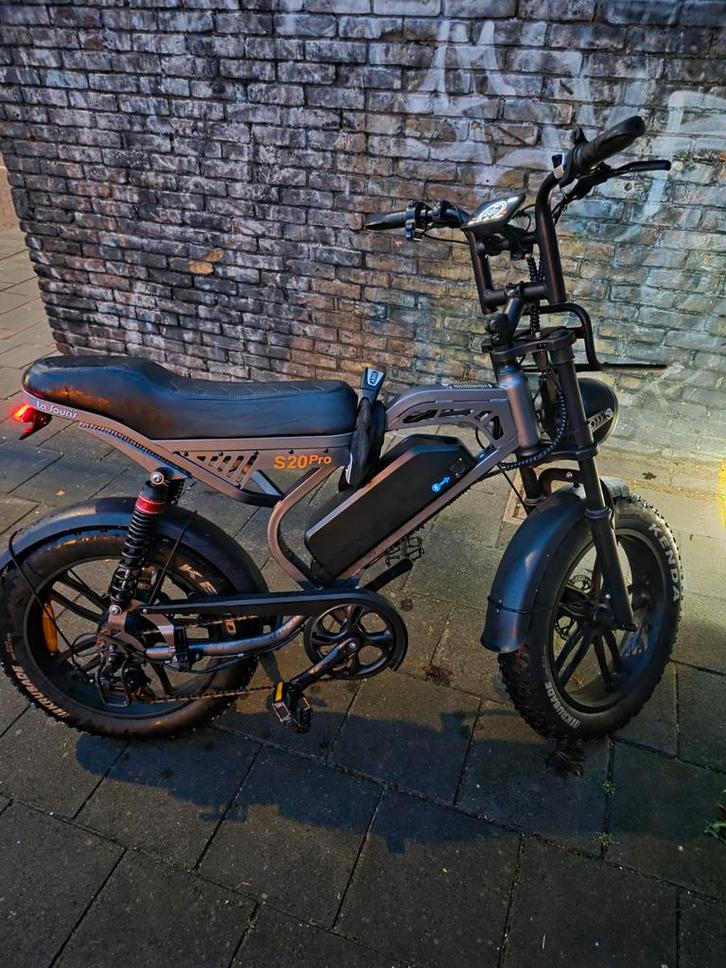Lasouris Fatbike S20 Pro, Fietsen en Brommers, Elektrische fietsen, Gebruikt, Overige merken, 47 tot 51 cm, 50 km per accu of meer