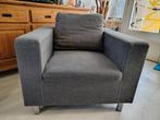 Grote fijne fauteuil, Ophalen, Gebruikt, Stof