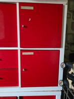 6 Rode Ikea Kalax Inzetstukken, Huis en Inrichting, Kasten | Overige, Ophalen, Gebruikt