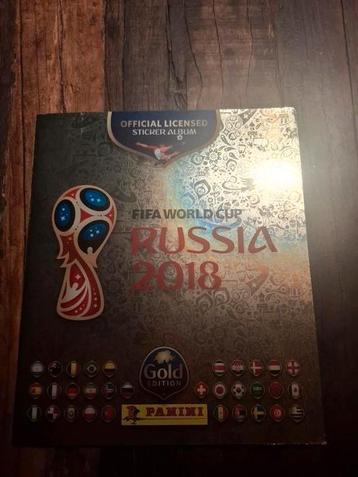 Panini WK 2018 Swiss Gold Edition album compleet beschikbaar voor biedingen