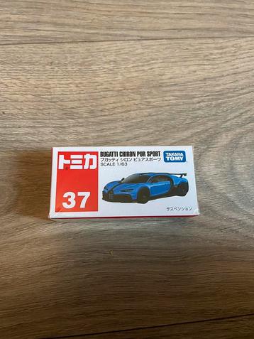 Takara Tomy Bugatti Chiron Pur Sport tekoop 1/63 schaalmodel beschikbaar voor biedingen