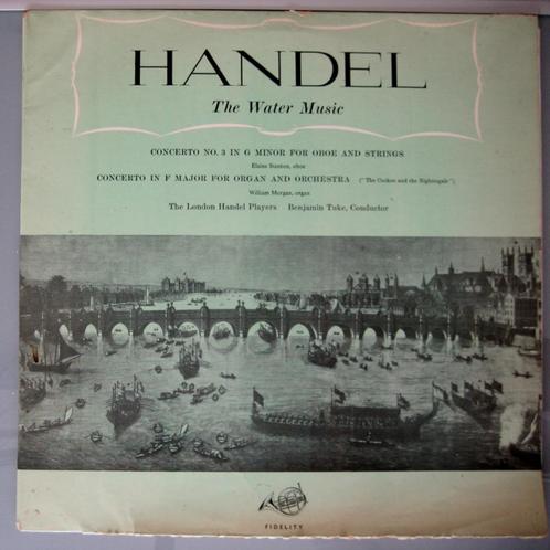 Handel, The London Handel Players, Benjamin Tuke - The Water, Cd's en Dvd's, Vinyl | Klassiek, Gebruikt, Barok, Ophalen of Verzenden