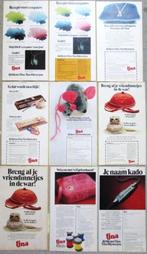 17 vintage advertenties reclames van Tina blad 1980, Verzamelen, Verzenden, Gebruikt, Overige typen