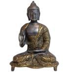 Nepalees verguld bronzen Boeddhabeeld, Ophalen of Verzenden, Gebruikt
