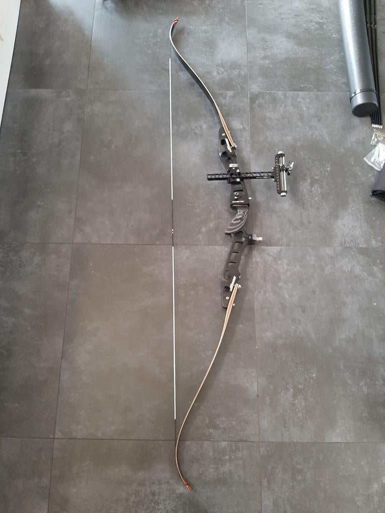 Complete Recurve handBoog Set - Avalon Archery. Zgan, Sport en Fitness, Handboogschieten, Zo goed als nieuw, Recurveboog, Ophalen of Verzenden
