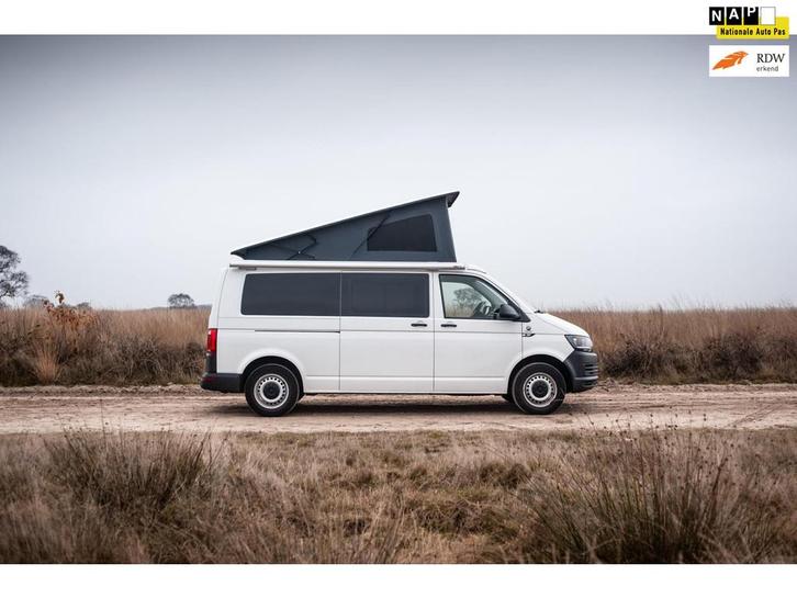 Volkswagen Transporter 2.0 TDI BUSCAMPER/HEFDAK/4PERSONEN/EU, Caravans en Kamperen, Campers, tot en met 4, Buscamper of Camperbus