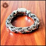 CAROLINE   ALS NIEUW  maat D     Buddha to Buddha armband, Ophalen of Verzenden, Zo goed als nieuw, Zilver, Zilver