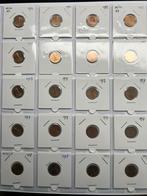 Nederland. Juliana. 20 mooie centen jaren 50, Ophalen of Verzenden, Koningin Juliana, 1 cent