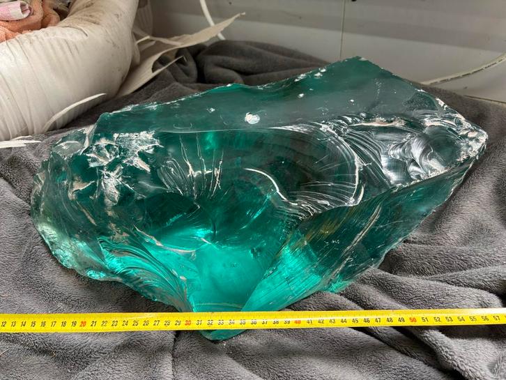 Zeldzaam Andara Kristal - Groen, Antiek en Kunst, Antiek | Glas en Kristal, Ophalen