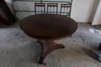 Tafel  antiek + stoelen, Antiek en Kunst, Ophalen