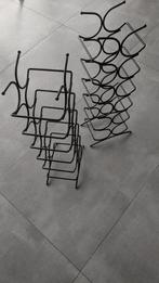 Wijnrekken, Ophalen, Zo goed als nieuw, Metaal, 5 tot 15 flessen