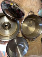 Sappan incl. toebehoren - Gebruikt, Ophalen of Verzenden, Gebruikt, Rvs, Overige typen