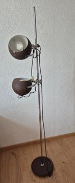 jaren 70 vloerlamp bruin 1.65, Huis en Inrichting, Lampen | Vloerlampen, Ophalen of Verzenden, Gebruikt