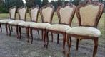 6 barok eetkamer stoelen, Ophalen