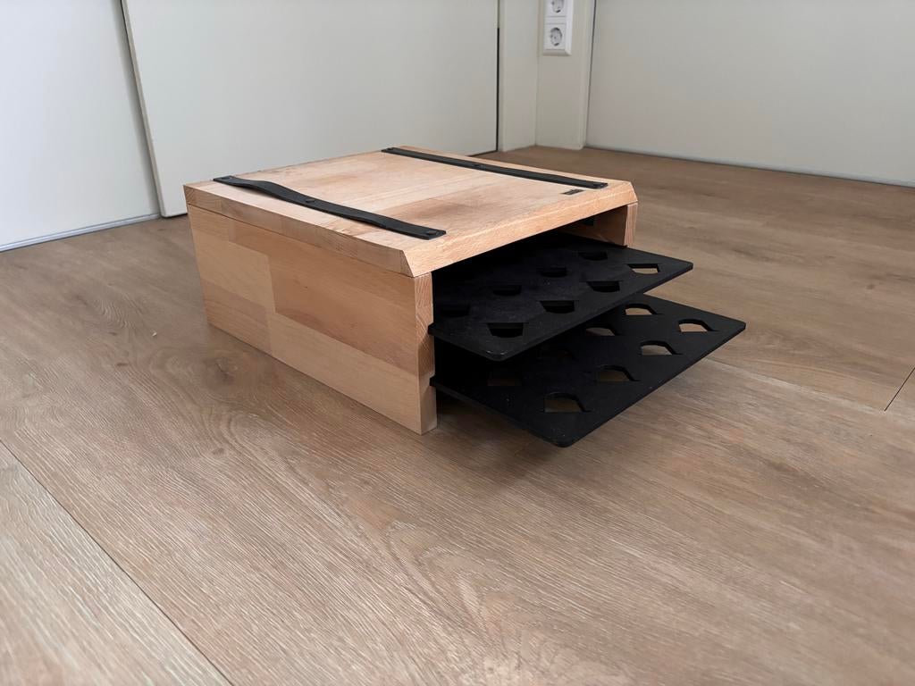Nespresso Capsule Houder Massief Hout, Ophalen, Zo goed als nieuw