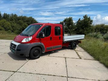 FIAT DUCATO 2.3 MAXI DUBB CABINE PICK-UP BJ2014 7 PERSOONS beschikbaar voor biedingen