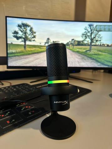 HyperX SoloCast USB Microfoon – RGB & Plug-and-Play ️ beschikbaar voor biedingen