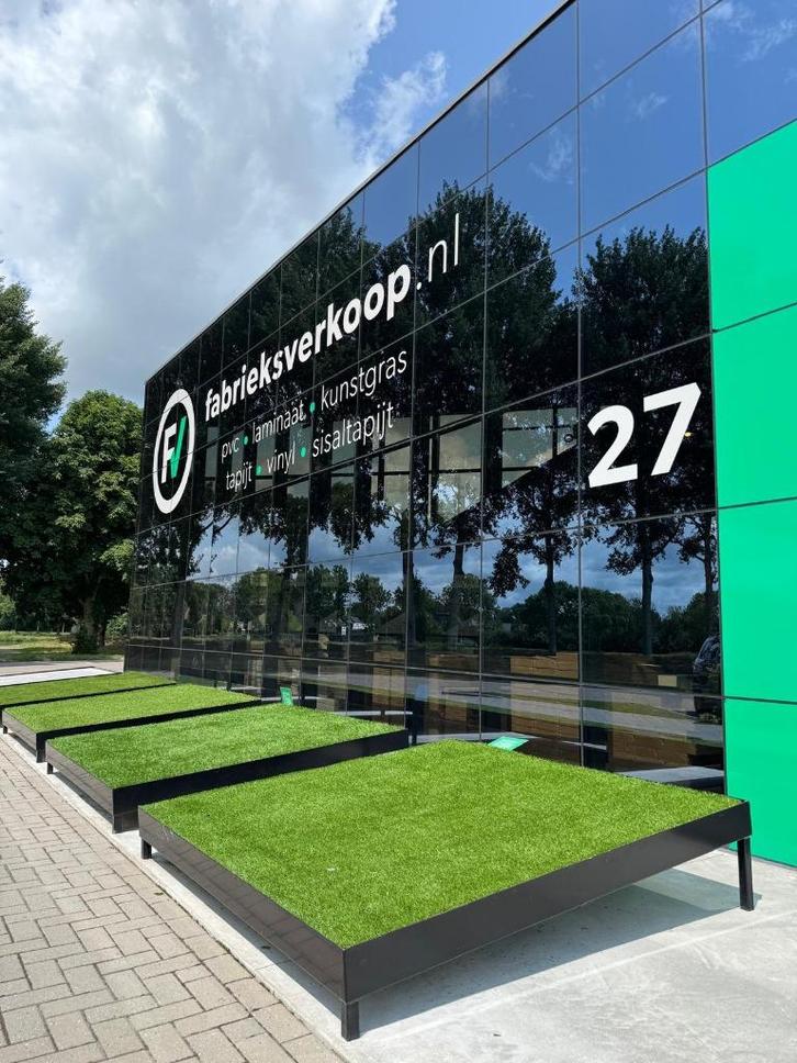 In Genemuiden alle kunstgras coupons voor maar € 9.95 per m2, Tuin en Terras, Gras en Kunstgras, Nieuw, Kunstgras, 20 m² of meer