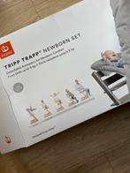 Stokke Tripp trapp newborn stoel set grijs kleurig, Kinderen en Baby's, Kinderstoelen, Ophalen of Verzenden, Zo goed als nieuw