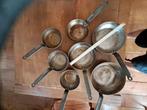 set deBuyer pannen, Huis en Inrichting, Keuken | Potten en Pannen, Ophalen, Gebruikt, Overige materialen, Pannenset