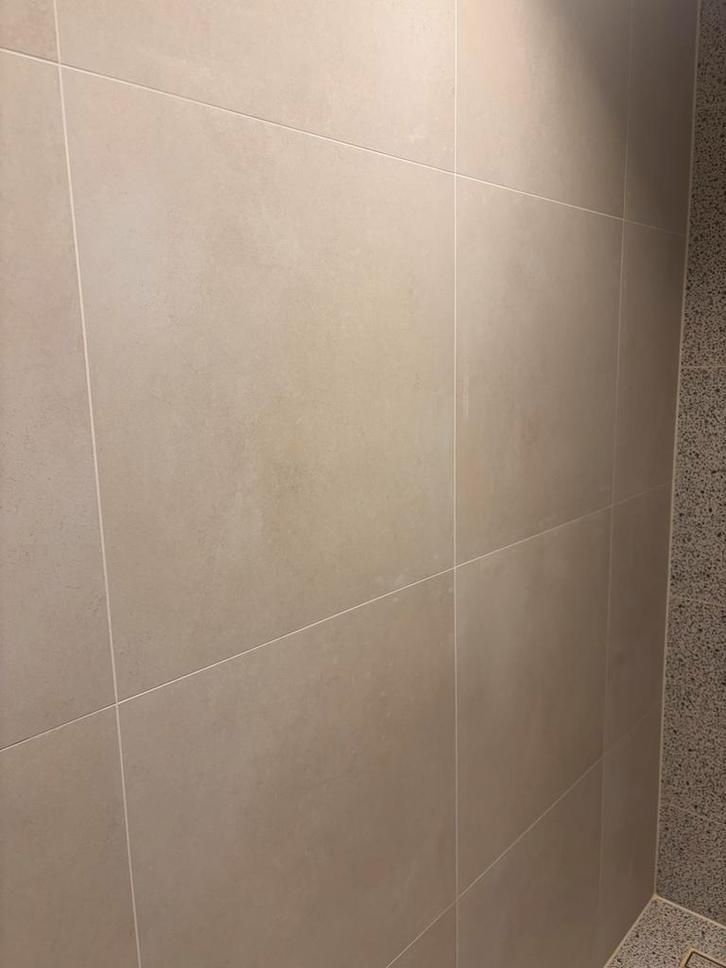 Beige tegels 60x60 - 2 pakken (6 stuks), Doe-het-zelf en Verbouw, Tegels, Nieuw, Vloertegels, Keramiek, 60 cm of meer, Minder dan 5 m²