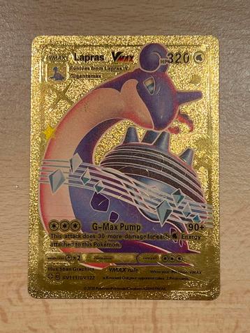 Lapras VMAX Gouden Pokémon Kaart