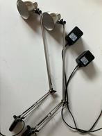 2 Plaza/Variolux Leeslampen - Wandmontage, Ophalen, Zo goed als nieuw, Metaal, Minder dan 50 cm