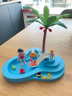 Playmobil Kinderbad met glijbaan 6673 compleet, Ophalen of Verzenden, Zo goed als nieuw, Complete set