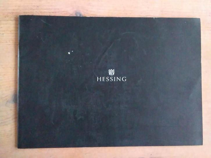Brochure Hessing De Bilt, Boeken, Auto's | Folders en Tijdschriften, Gelezen, Overige merken, Verzenden