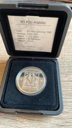 Zilveren postpenning 1999, Postzegels en Munten, Penningen en Medailles, Nederland, Ophalen of Verzenden, Zilver