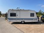 Hobby 460 UFE Exclusive met Mover, Caravans en Kamperen, Caravans, Rondzit, Kachel, Particulier, 4 tot 5 meter