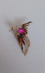Feniks broche, Overige materialen, 4 tot 7 cm, Overige kleuren, Nieuw