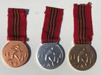 Drie verschillende POOLSE  SCOUTING SPORTKAMP  MEDAILLES, Verzamelen, Militaria | Algemeen, Ophalen of Verzenden, Landmacht, Nederland