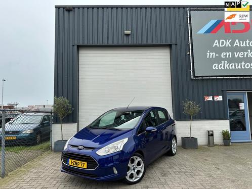 Ford B-Max 1.0 EcoBoost Titanium CAMERA/NAVI/TREKHAAK/2X PDC, Auto's, Ford, Bedrijf, Te koop, B-Max, ABS, Achteruitrijcamera, Airbags