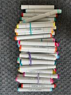 Copic Markers Classic niet gebruikt 49 kleuren, Ophalen of Verzenden, Zo goed als nieuw, Potlood of Stift