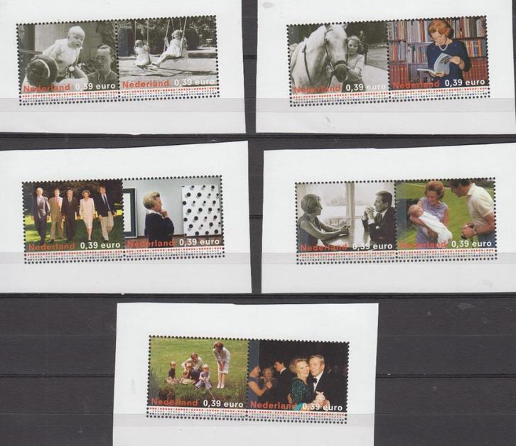 Serie Koninklijke familie met L-fosfor (uit prestige boekje), Verzamelen, Koninklijk Huis en Royalty, Nieuw, Postzegel(s) of Munt(en)