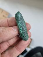Stalactiet van druzy malachiet, Verzamelen, Mineralen en Fossielen, Ophalen of Verzenden, Mineraal
