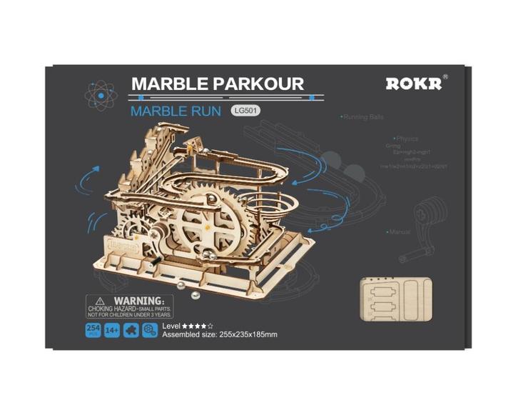 Robotime Marble Parkour LG501 Bouwpakket Nieuw, Hobby en Vrije tijd, Modelbouw | Overige, Nieuw, Groter dan 1:32, Ophalen of Verzenden