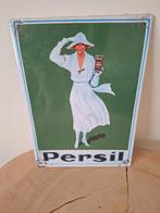 Persil metalen reclameplaat, Ophalen of Verzenden, Gebruikt, Reclamebord