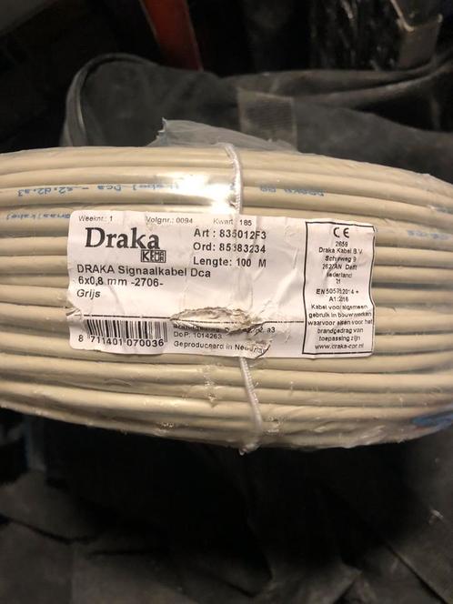 Draka VD draad 600m +flex +Grond kabel+, Doe-het-zelf en Verbouw, Elektra en Kabels, Nieuw, Kabel of Snoer, Ophalen of Verzenden