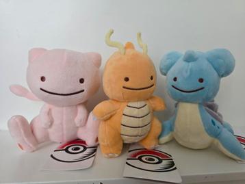 Pokémon Center Ditto As... plush €32,50 per stuk beschikbaar voor biedingen