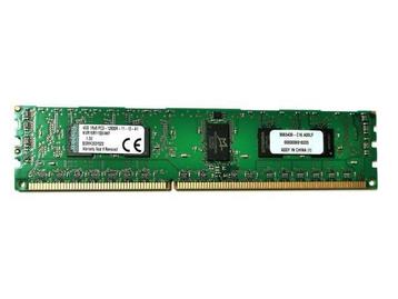 4GB 1Rx8 PC3-12800R DDR3-1600 ECC, Kingston KVR16R11S8/4KF beschikbaar voor biedingen