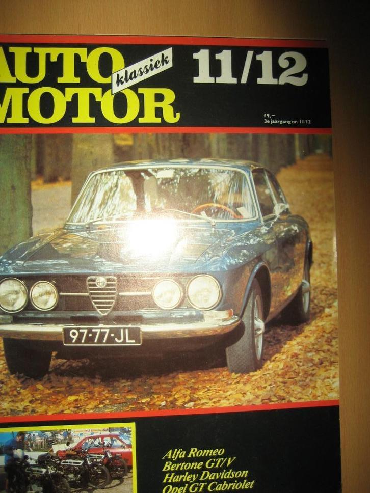 AMK 1987 11/12  Alfa Romeo GTV Bertone DKW RT Lotus Europa, Boeken, Auto's | Folders en Tijdschriften, Gelezen, Overige merken