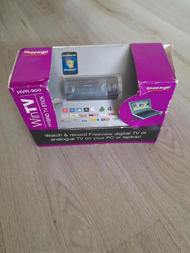 NIEUW Hauppauge WinTV HVR-900, een hybride USB-tv-tuner, Audio, Tv en Foto, Overige Audio, Tv en Foto, Nieuw, Ophalen of Verzenden
