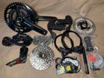SHIMANO GRX Di2 825 Groepset 2×12 speed, Verzenden, Zo goed als nieuw, Racefiets, Derailleur of Ketting